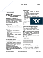 FICHAS SEGURIDAD QD Limpiador Electrónico CRC