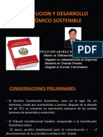 Exposicion Del Derecho Constitucional Economico en El Peru