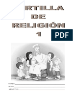 Cartilla de Religion para Grado Primero