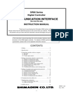 Communication Interface: SR90 Series Digital Controller