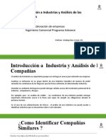 Introduccion A Industria y Analisis de Las Compañias Final