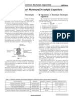 General Description of Aluminum Electrolytic Capacitors