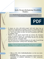 POD - Psychologization and Ableism PDF