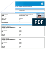 Tcs Employment Application Form