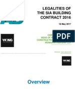 Legalities of The SIA Building Contract 2016 (120517) v1 PDF