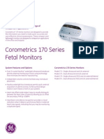 Monitor Fetal Ge Corometrics Series 170