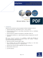 Altimeter Setting Use of Radio Altimeter PDF