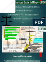 Características de La Redacción Jurídica