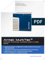 Antek Multitek Brochure 2015