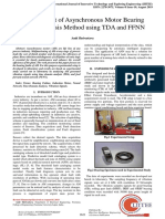 Development of Asynchronous Motor Bearing Fault Diagnosis Method Using TDA and FFNN