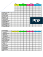 8-MOLAVE'S Class Record - Science Quiz Activity Seatwork Assignment