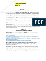 Merbe Archivos Documentos S.A.C Reglamento Interno (Ri) : Capitulo I Generalidades, Finalidad Y Alcance Del Reglamento