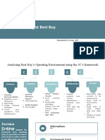 Showrooming at Best Buy: Case Analysis