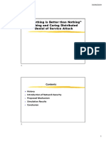 "Something Is Better Than Nothing" Curbing and Curing Distributed Denial of Service Attack