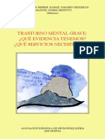 Trastorno Mental Grave - ¿Qué Evidencia Tenemos, ¿Qué Servicios Necesitamos PDF