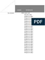 Control de Inventario de Materias Primas en Excel