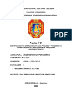 PRACTICA 01 - Identificaión de Procesos y Operaciones