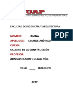 INFORME TÉCNICO, Janina Linares Caminos 2