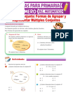 Representación de Un Conjunto para Primero de Primaria PDF