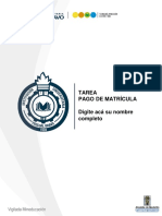 TIA Pago de Matrícula (Condicionales)