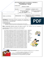 GUÍA #6 LA NOTICIA - SEXTO GRADO - SEGUNDO PERIODO Julio 16 2020