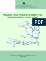 Pop Total - Menage - Densite en 2012 PDF