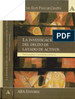 PAÚCAR CHAPPCA - La Investigación Del Delito de Lavado de Activos