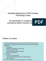 Industrial Application of CVD and PVD