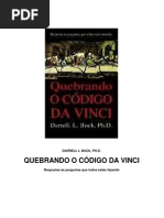 Codigo Da Vinci Quebrando A Farsa