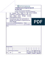 STR-RP117-R0-BSN-Compliance Report For Comments On Des & Drawings For Super-structure-River Bridge