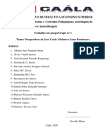 Trabalho Do Módulo II. Teorias e Correntes Pedagógicas.