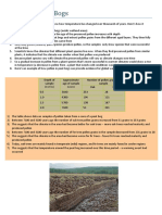 Pollen in Peat Bogs