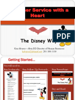 Customer Service With A Heart: The Disney Way