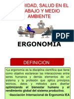 Seguridad Semana 6 Ergonomia