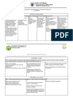 Department of Education: Simplified Melc-Based Budget of Lessons in English 7 1 Quarter