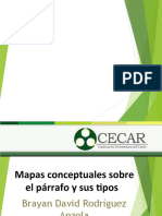 Mapas Conceptuales Sobre El Párrafo y Sus Tipos