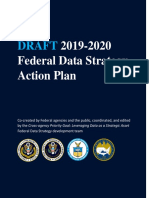 Draft: 2019-2020 Federal Data Strategy Action Plan