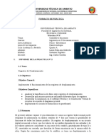 REGISTRO de Despalzamiento