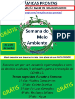 Dinâmicas Prontas - Semana Do Meio Ambiente - 2020