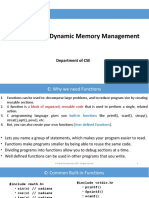 1.3 Functions and Memory Allocation