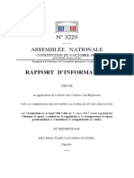 Le Rapport D'information