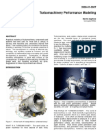 Turbomachinery Performance Modeling: David Japikse