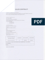 Sales Contract B 001-1