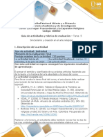 Guía de Actividad y Rúbrica de Evaluación - Unidad 3 - Tarea 5 - Sincretismo y Creación en El Arte Religioso