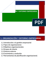 1.1 Organizacion y Entorno Empresarial