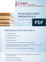 Io2 - Programacion Dinamica (2019-1)