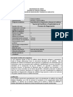 Teoría Del Conflicto y Creatividad en El Proceso de Negociació