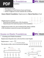 Class6 - Beams On Elastic Foundations