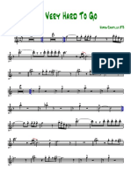 So Very Hard To Go - Tenor Sax 1 PDF