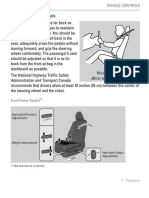 Adjusting The Front Seats: Front Power Seat(s)